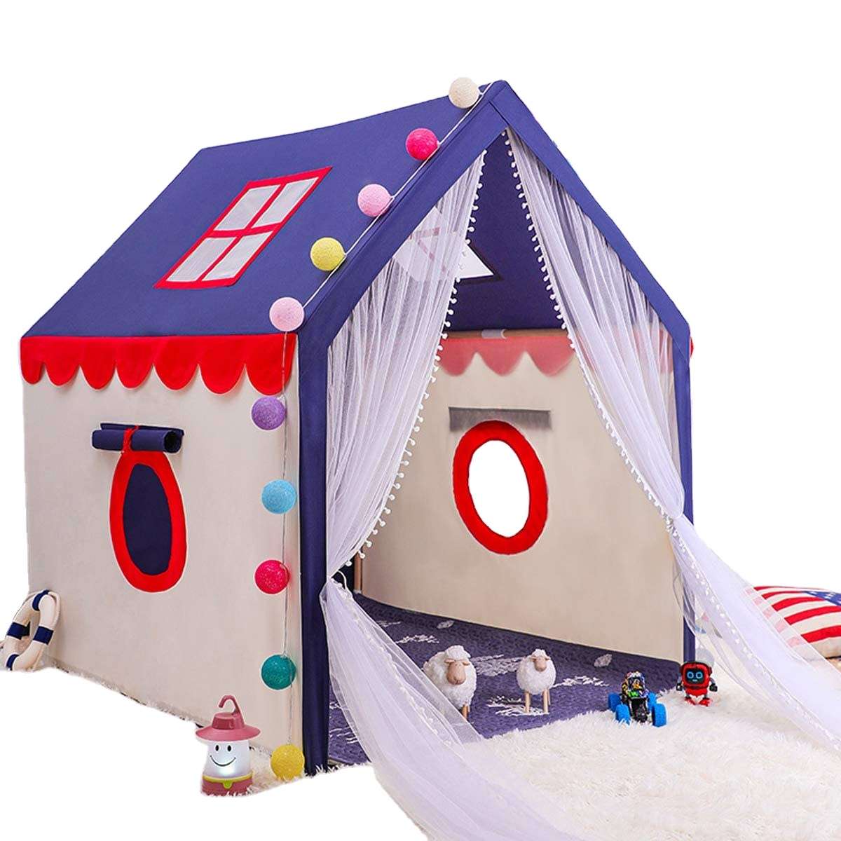 Outdoor game house yurt tent play set kids camping toys Factory direct selling