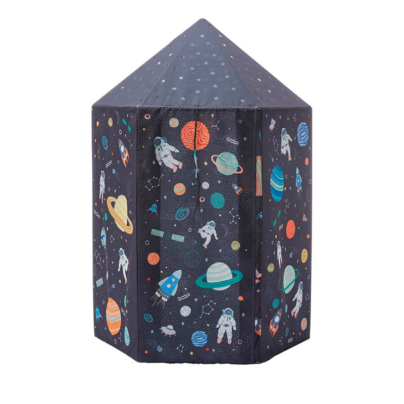 Lovetree Kids Play Tent With The Outer Space Theme Foldable Play House