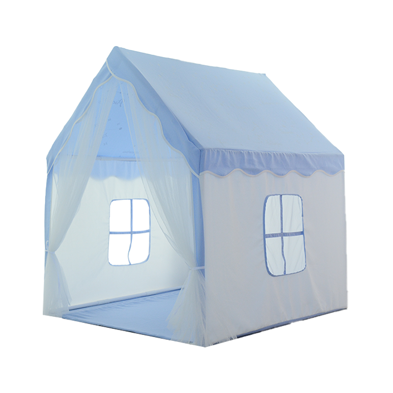 Kids Playhouse White and Blue For Boys and Girls