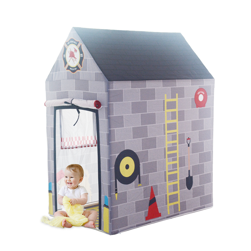 Kids Playhouse With The Fire Control Theme